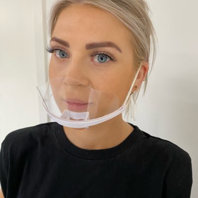 Mundvisir//mund-næse visir//fra 29 kr stk