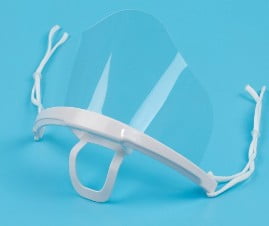 Mundvisir//mund-næse visir//fra 29 kr stk