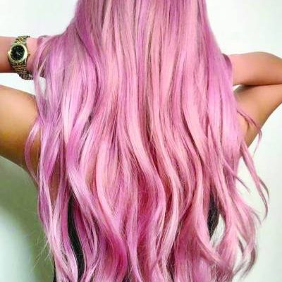 Pink shampoo fra Düwald